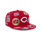New Era Cincinnati Reds MLB All Over Team 59FIFTY Fitted Cap