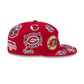 New Era Cincinnati Reds MLB All Over Team 59FIFTY Fitted Cap
