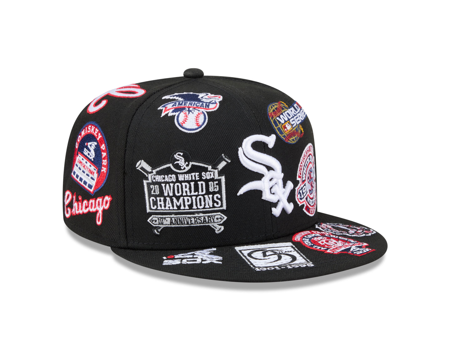 New Era Chicago White Sox MLB All Over Team 59FIFTY Fitted Cap