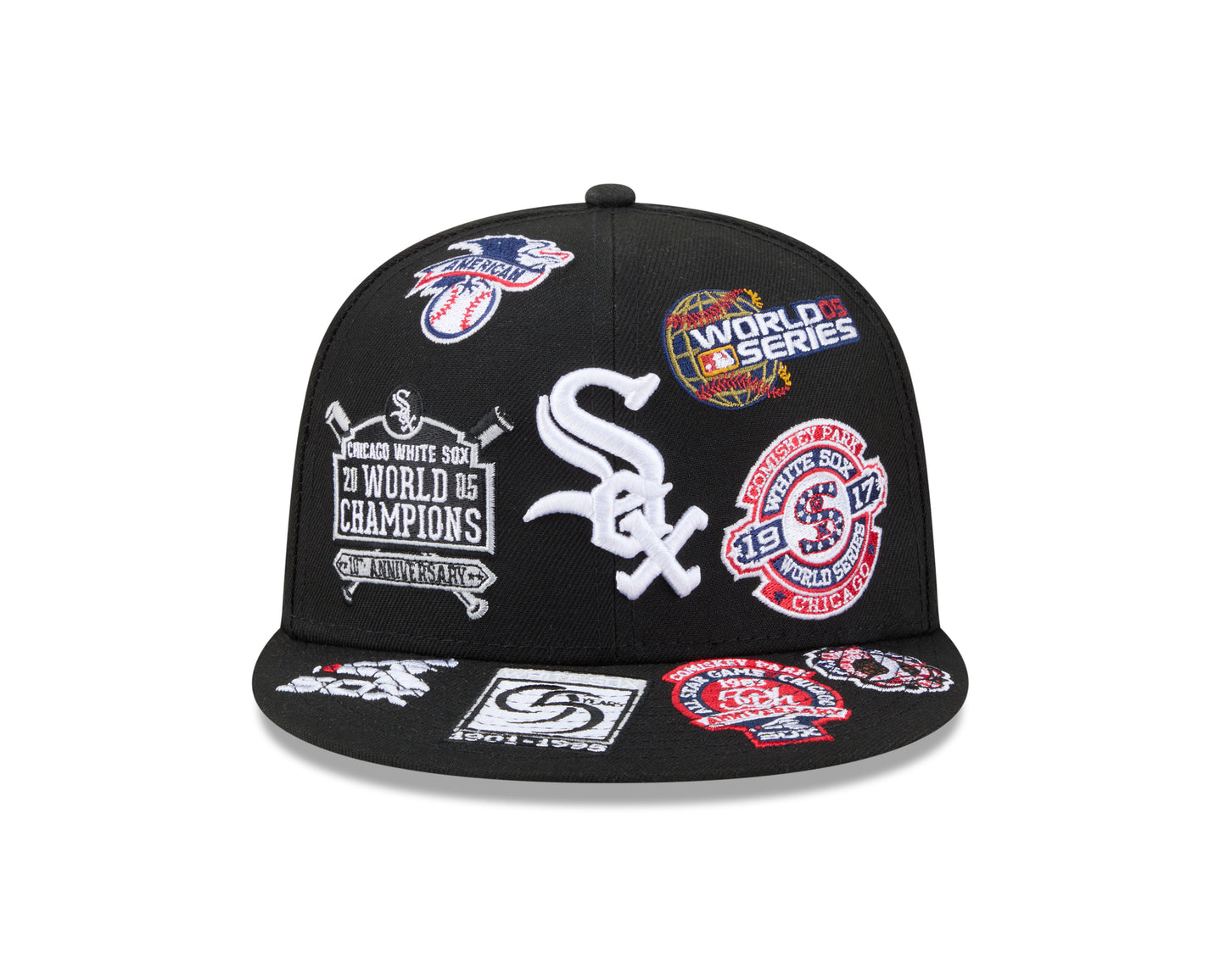 New Era Chicago White Sox MLB All Over Team 59FIFTY Fitted Cap