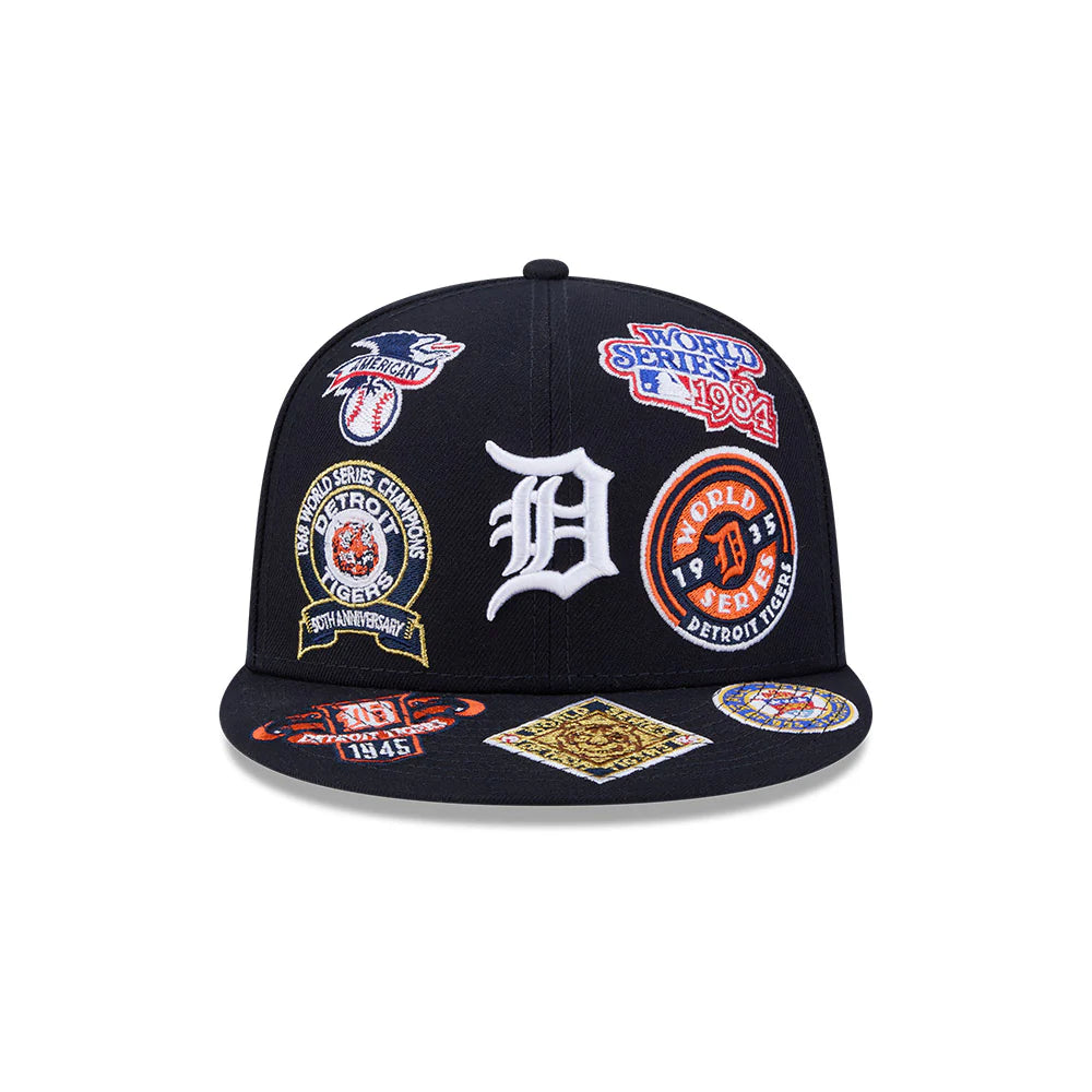 New Era Detroit Tigers MLB All Over Team 59FIFTY Fitted Cap