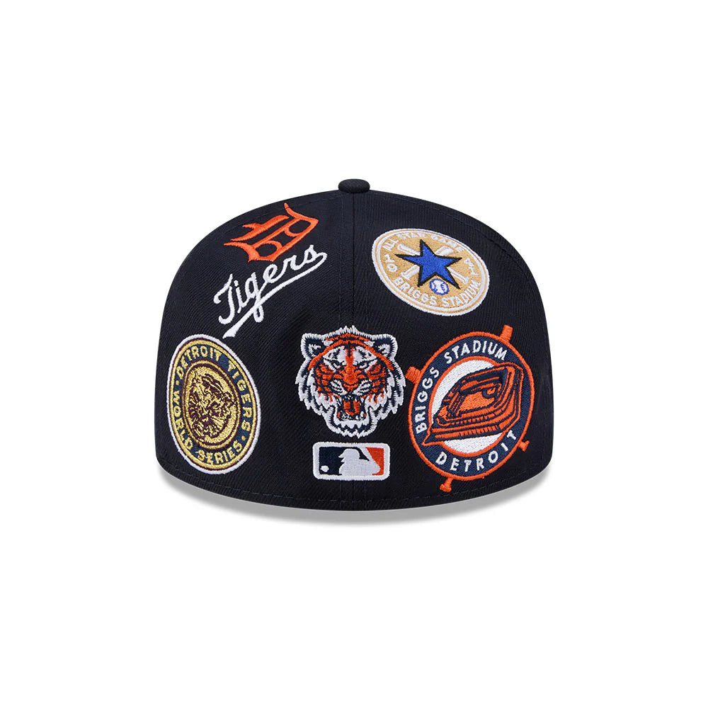New Era Detroit Tigers MLB All Over Team 59FIFTY Fitted Cap
