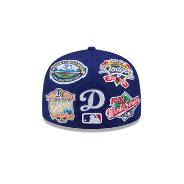 New Era Los Angeles Dodgers MLB All Over Team 59FIFTY Fitted Cap