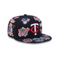 New Era Minnesota Twins MLB All Over Team 59FIFTY Fitted Cap