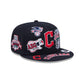 New Era Cleveland Guardians MLB All Over Team 59FIFTY Fitted Cap