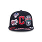 New Era Cleveland Guardians MLB All Over Team 59FIFTY Fitted Cap