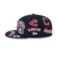 New Era Cleveland Guardians MLB All Over Team 59FIFTY Fitted Cap