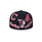 New Era Cleveland Guardians MLB All Over Team 59FIFTY Fitted Cap