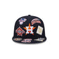 New Era Houston Astros MLB All Over Team 59FIFTY Fitted Cap