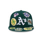 New Era Oakland Athletics MLB All Over Team 59FIFTY Fitted Cap