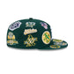 New Era Oakland Athletics MLB All Over Team 59FIFTY Fitted Cap