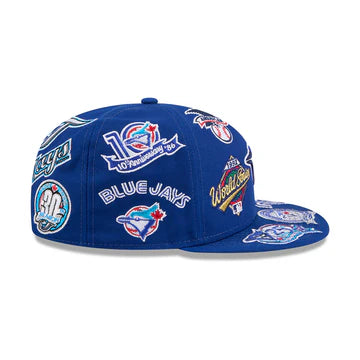 New Era Toronto Blue Jays MLB All Over Team 59FIFTY Fitted Cap