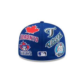 New Era Toronto Blue Jays MLB All Over Team 59FIFTY Fitted Cap