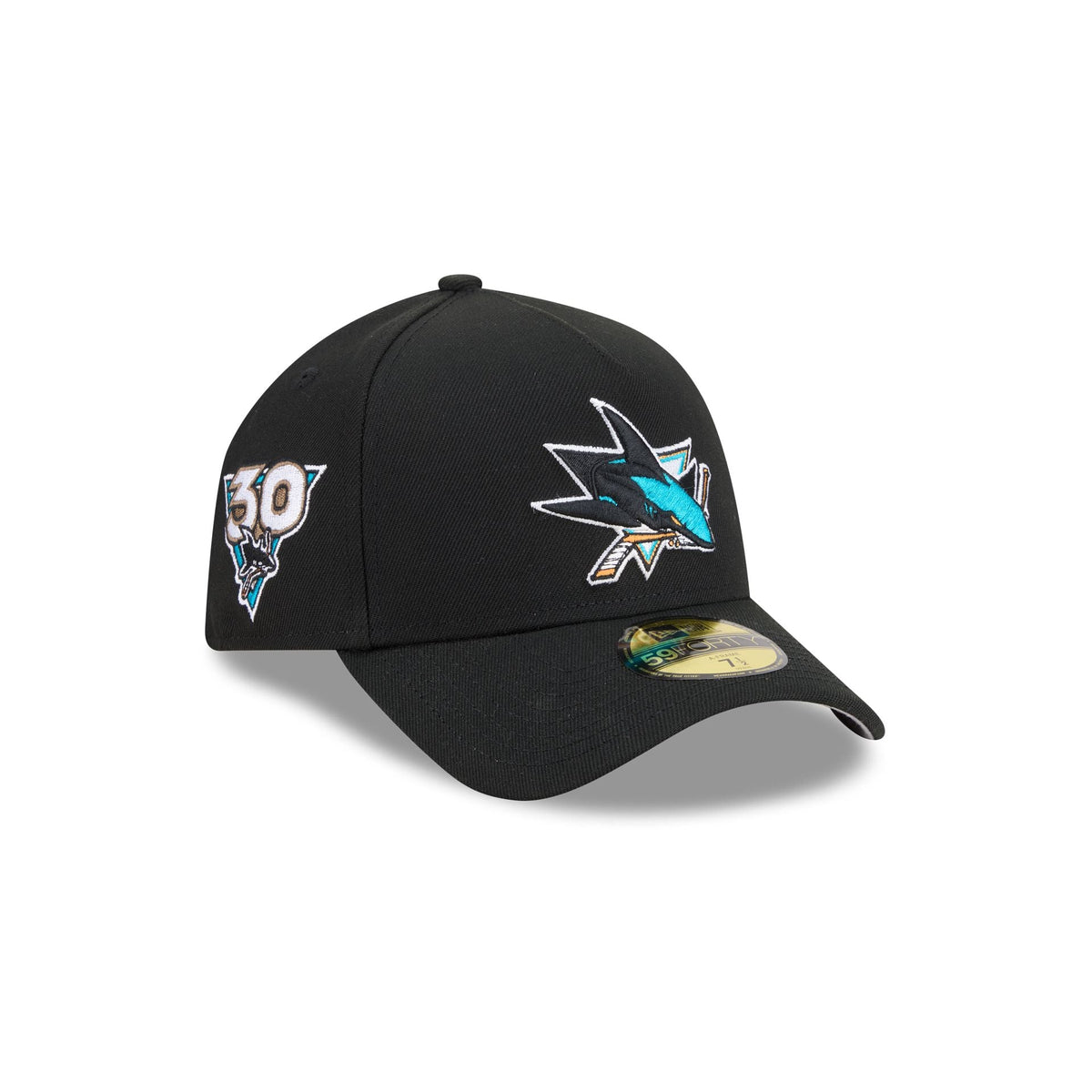 NEW ERA San Jose Sharks Team Side 59FORTY A-Frame Fitted