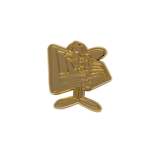 New Era Pin Cartoon Gold Flag New Era Summer
