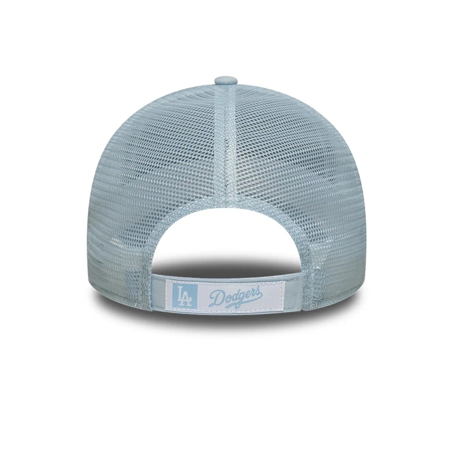 NEW ERA LA Dodgers MLB Homefield Pastel Blue 9FORTY Trucker Adjustable Cap
