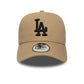 NEW ERA LA Dodgers MLB League Essential Light Beige 9FORTY E-Frame Adjustable Cap