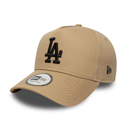 NEW ERA LA Dodgers MLB League Essential Light Beige 9FORTY E-Frame Adjustable Cap