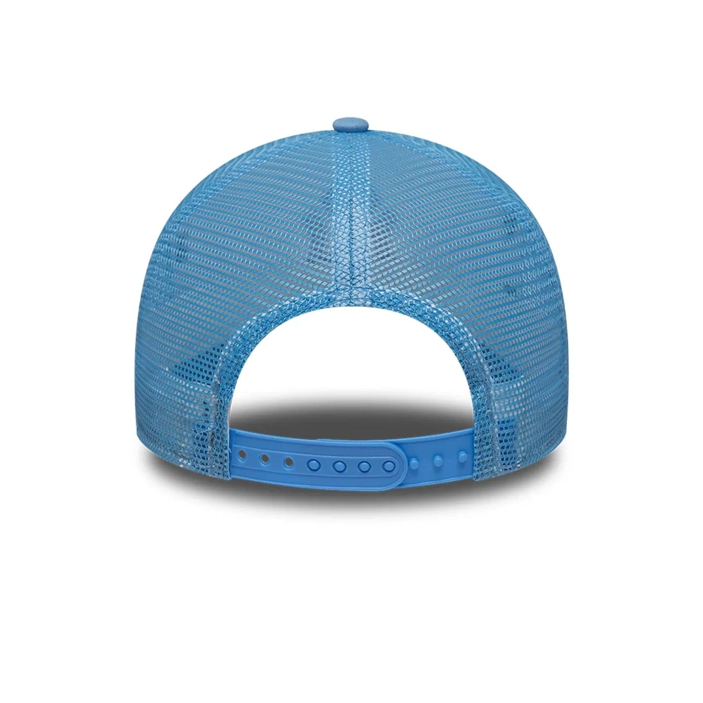 New Era New York Yankees MLB League Essential Pastel Blue 9FORTY A-Frame Trucker Adjustable Cap