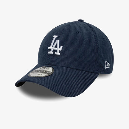 NEW ERA LA Dodgers MLB Soft Cord Navy 9FORTY Adjustable Cap