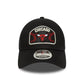 NEW ERA Chicago Bulls NBA Black 9FORTY M-Crown A-Frame Trucker Adjustable Cap