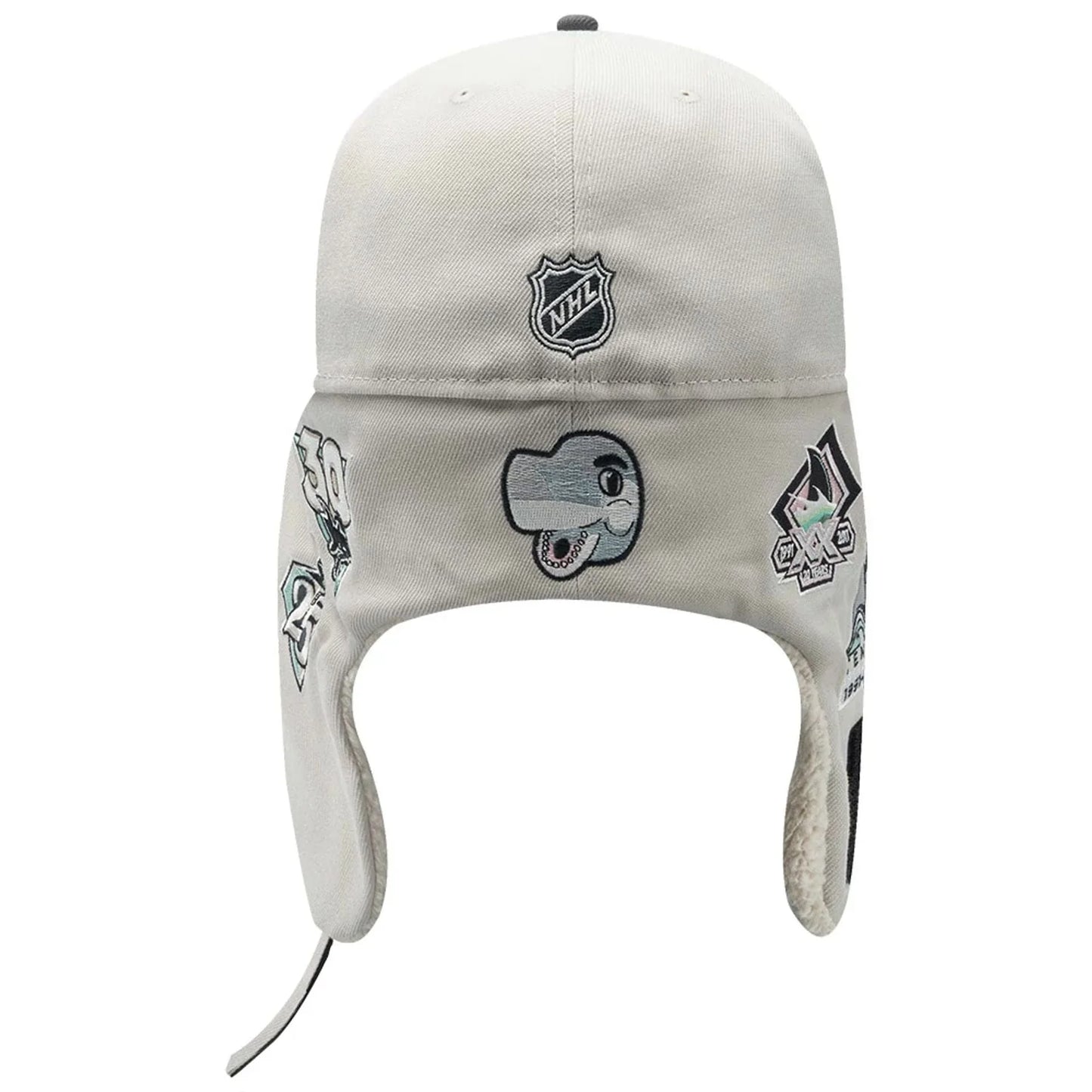 NEW ERA San Jose Sharks NHL Patch Light Beige Dogear 59FIFTY Fitted Cap