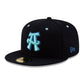 The Asheville Tourists New Era 59Fifty Batting Practice Cap