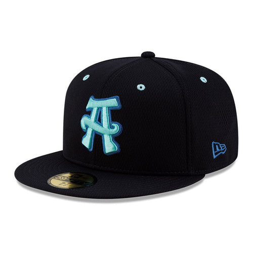 The Asheville Tourists New Era 59Fifty Batting Practice Cap
