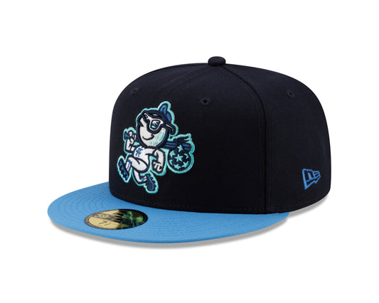 The Asheville Tourists New Era 59Fifty Road Cap