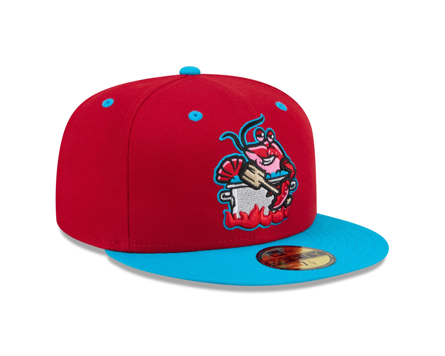 New Era Biloxi Shuckers Theme Night On-Field 59Fifty Fitted Biloxi Mudbugs Cap