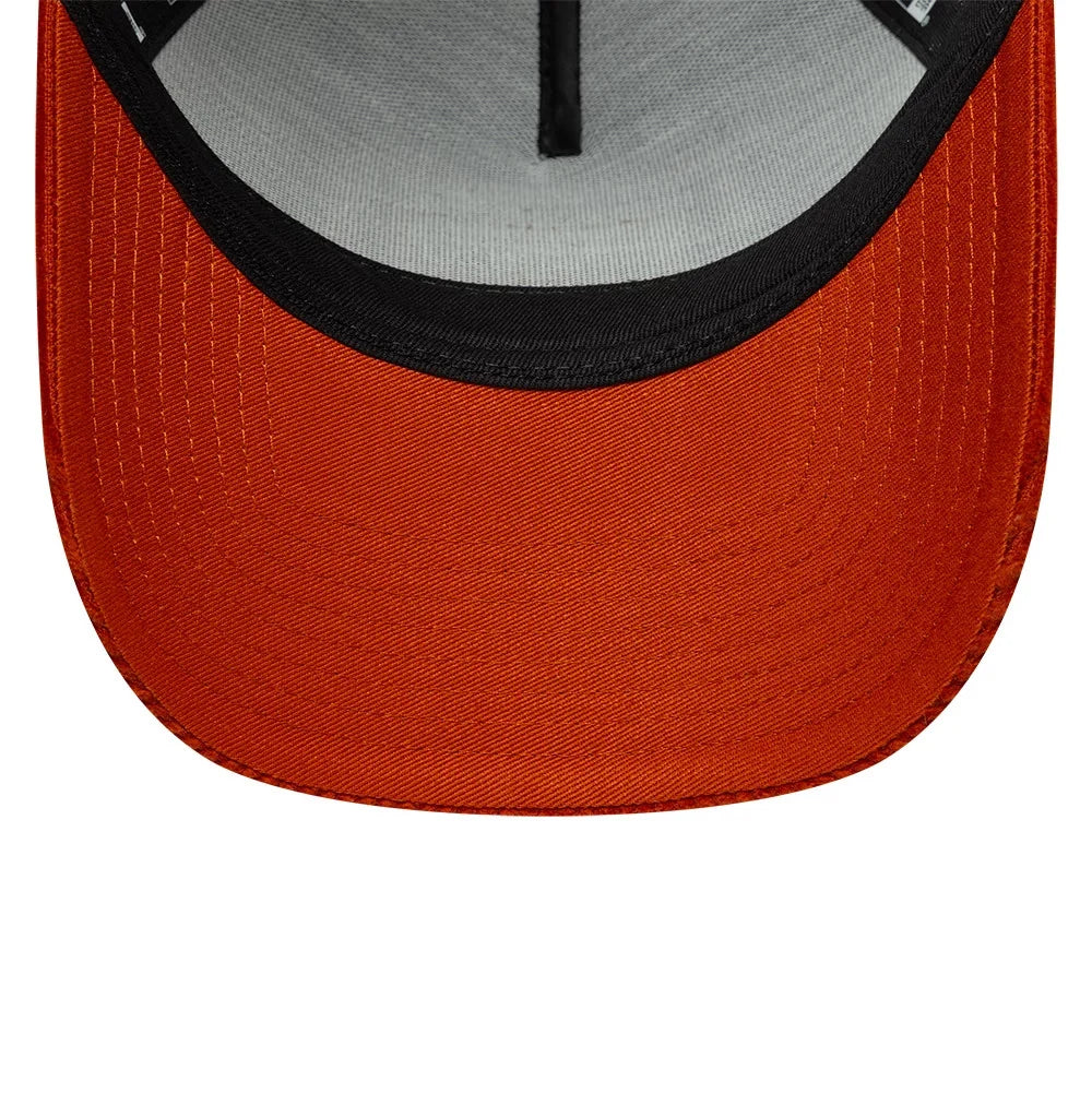 NEW ERA Patch Cord Navy & Red 9FORTY A-Frame Trucker Adjustable Cap