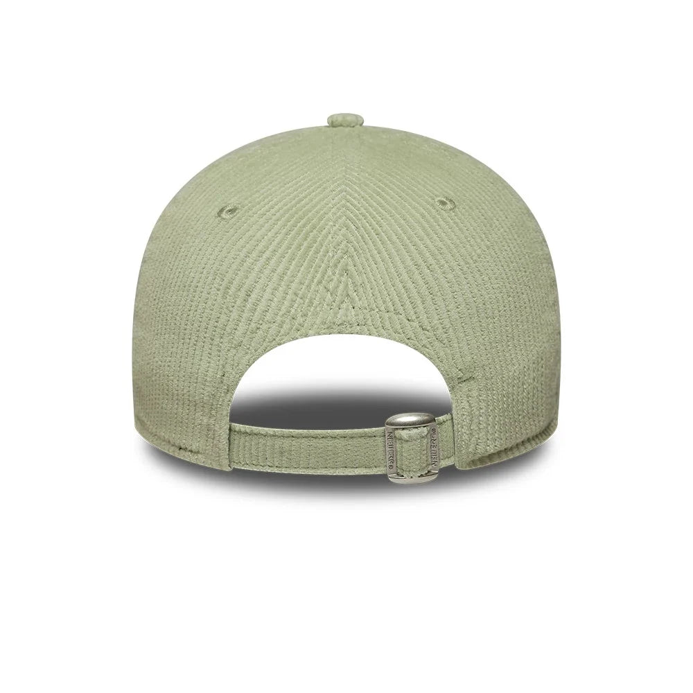 NEW ERA LA Dodgers Womens MLB Cord Pastel Green 9FORTY Adjustable Cap