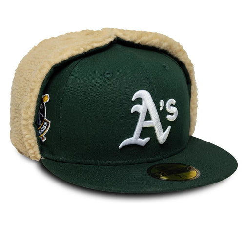 NEW ERA Athletics MLB World Series Dark Green Dogear 59FIFTY Fitted Cap
