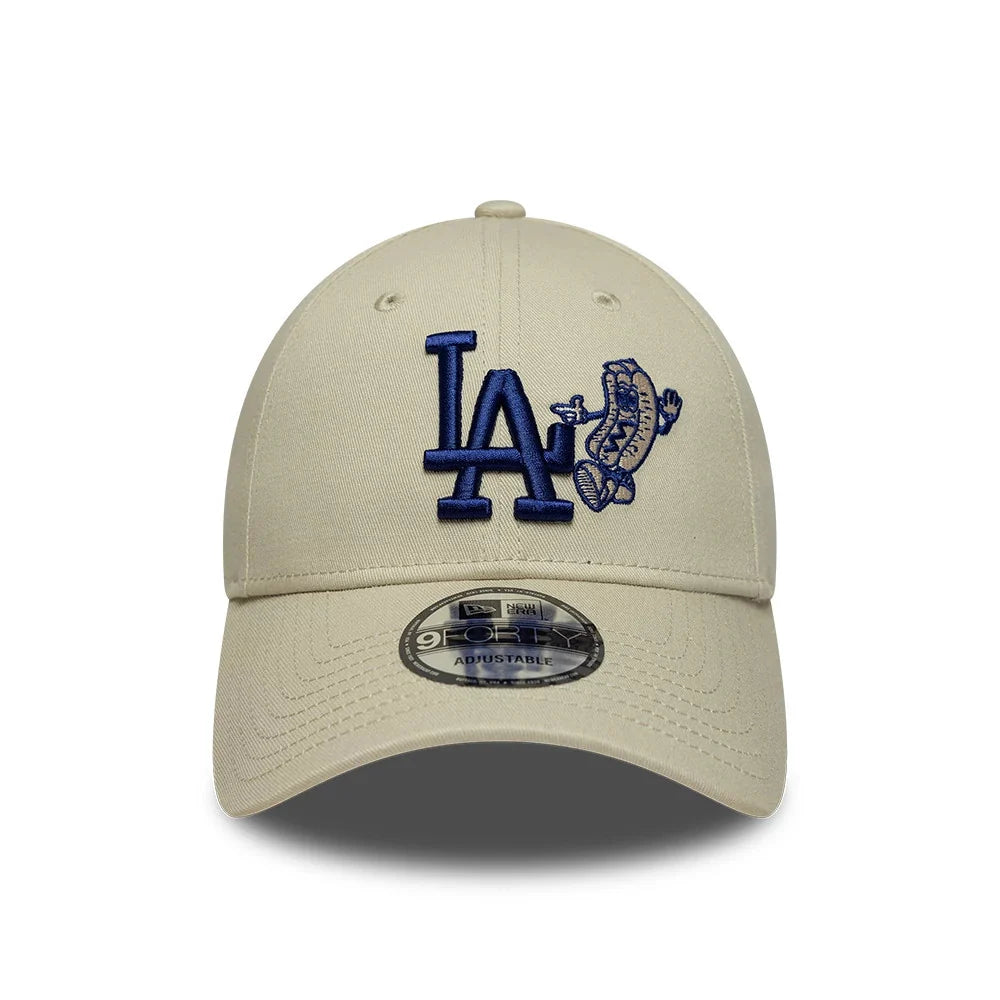 New Era LA Dodgers MLB Food Icon Cream 9FORTY Adjustable Cap
