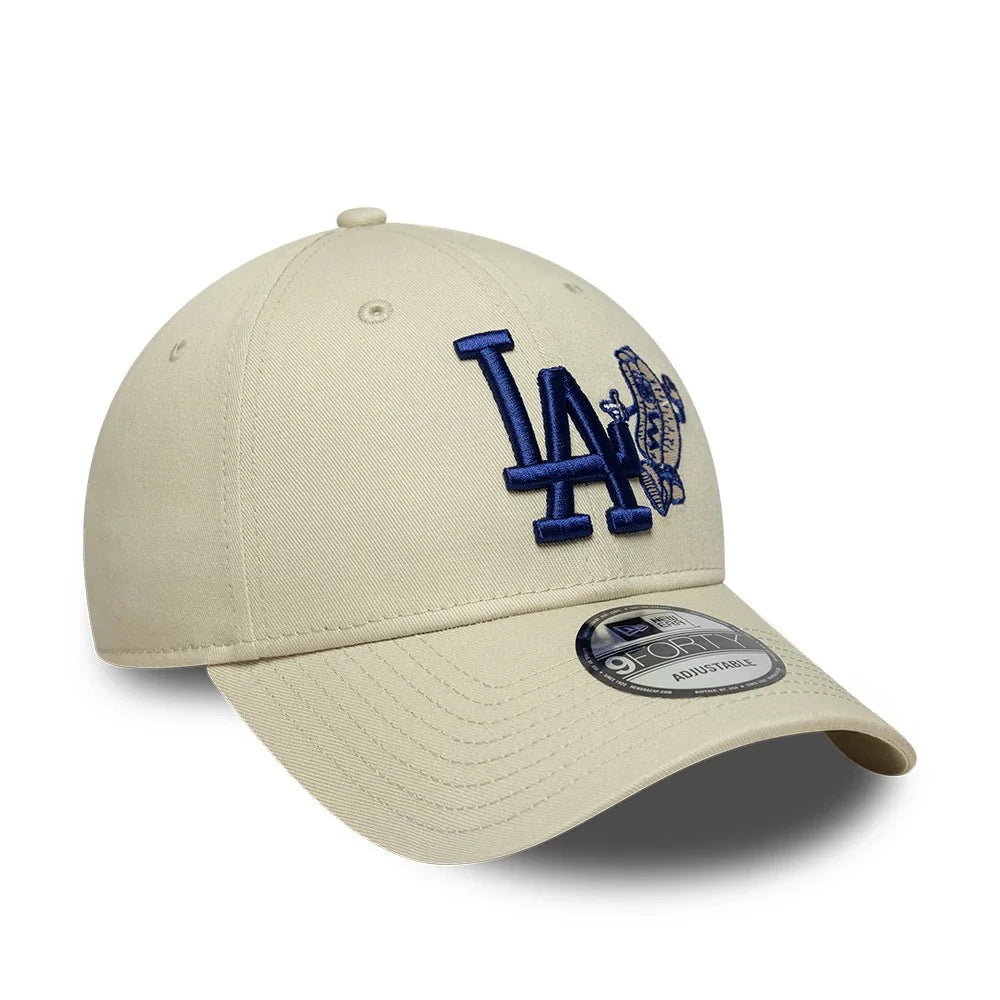 New Era LA Dodgers MLB Food Icon Cream 9FORTY Adjustable Cap