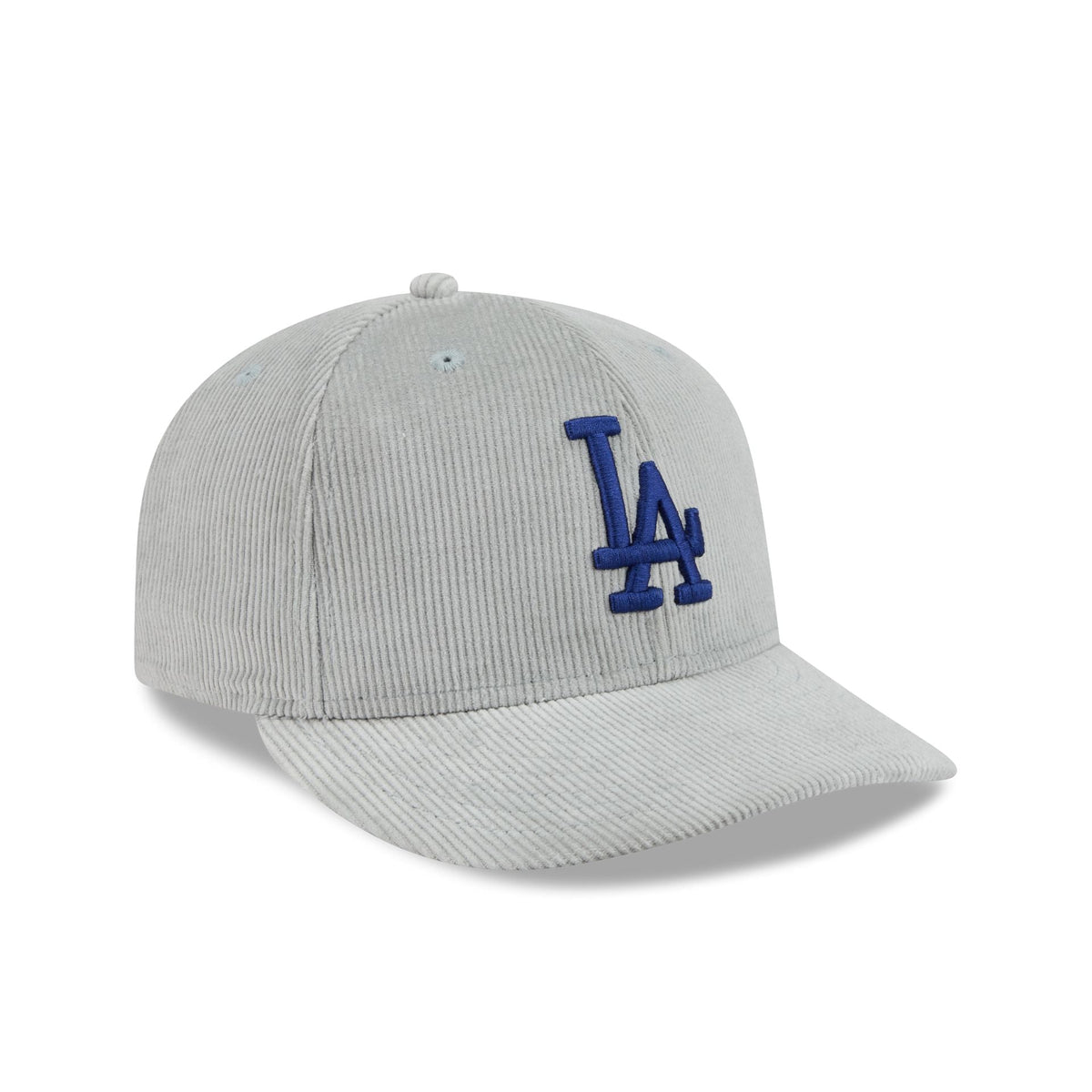 NEW ERA LA Dodgers Light Gray Corduroy 59FIFTY Fitted