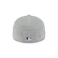 NEW ERA LA Dodgers Light Gray Corduroy 59FIFTY Fitted