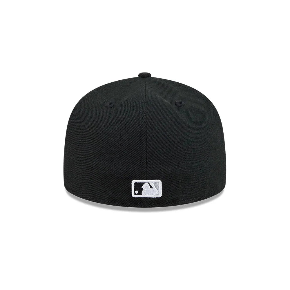New Era Chicago White Sox MLB Rhinestone Badge Black 59FIFTY Fitted Cap