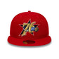 New Era Philadelphia 76ers NBA Hardwood Classic Red 59FIFTY Fitted Cap