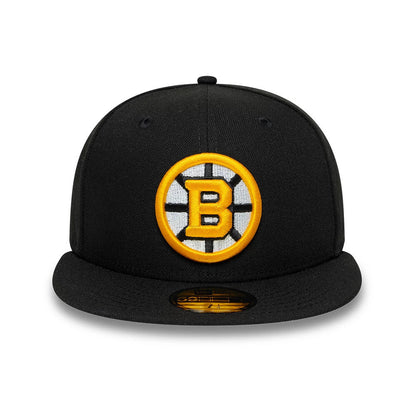 New Era Boston Bruins NHL Basic Black 59FIFTY Fitted Cap