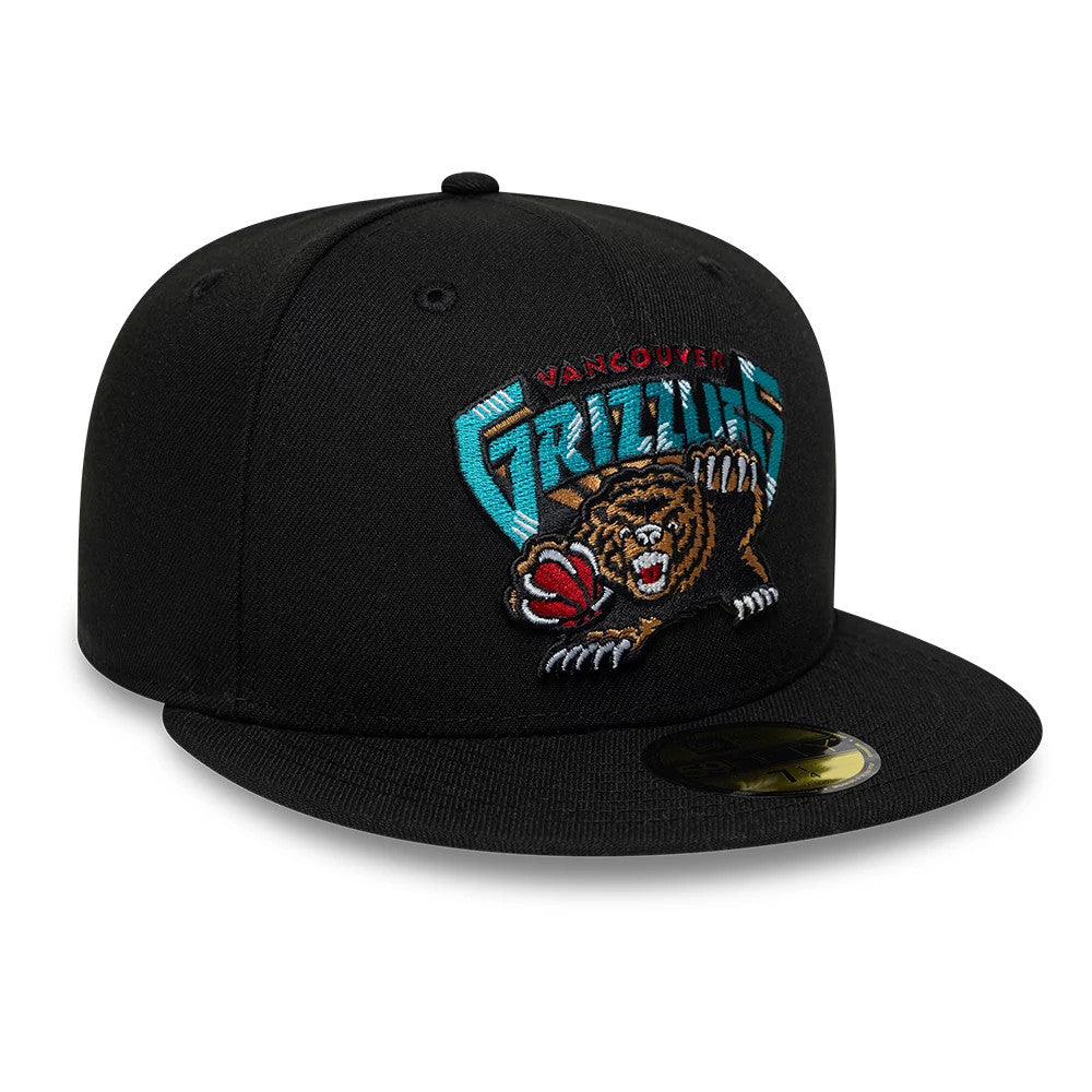 New Era Vancouver Grizzlies NBA Hardwood Classic Black 59FIFTY Fitted Cap