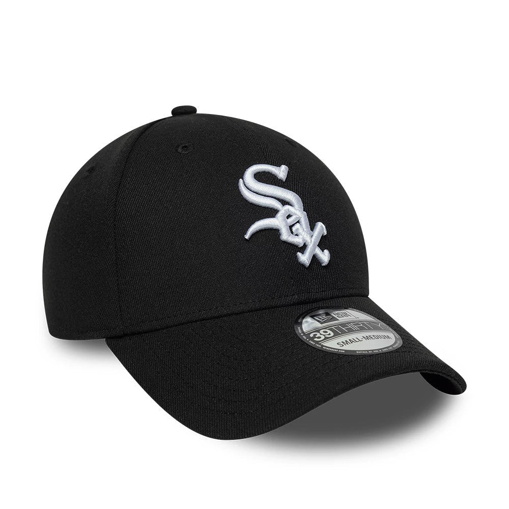 New Era Chicago White Sox MLB Classic Black 39THIRTY Stretch Fit Cap