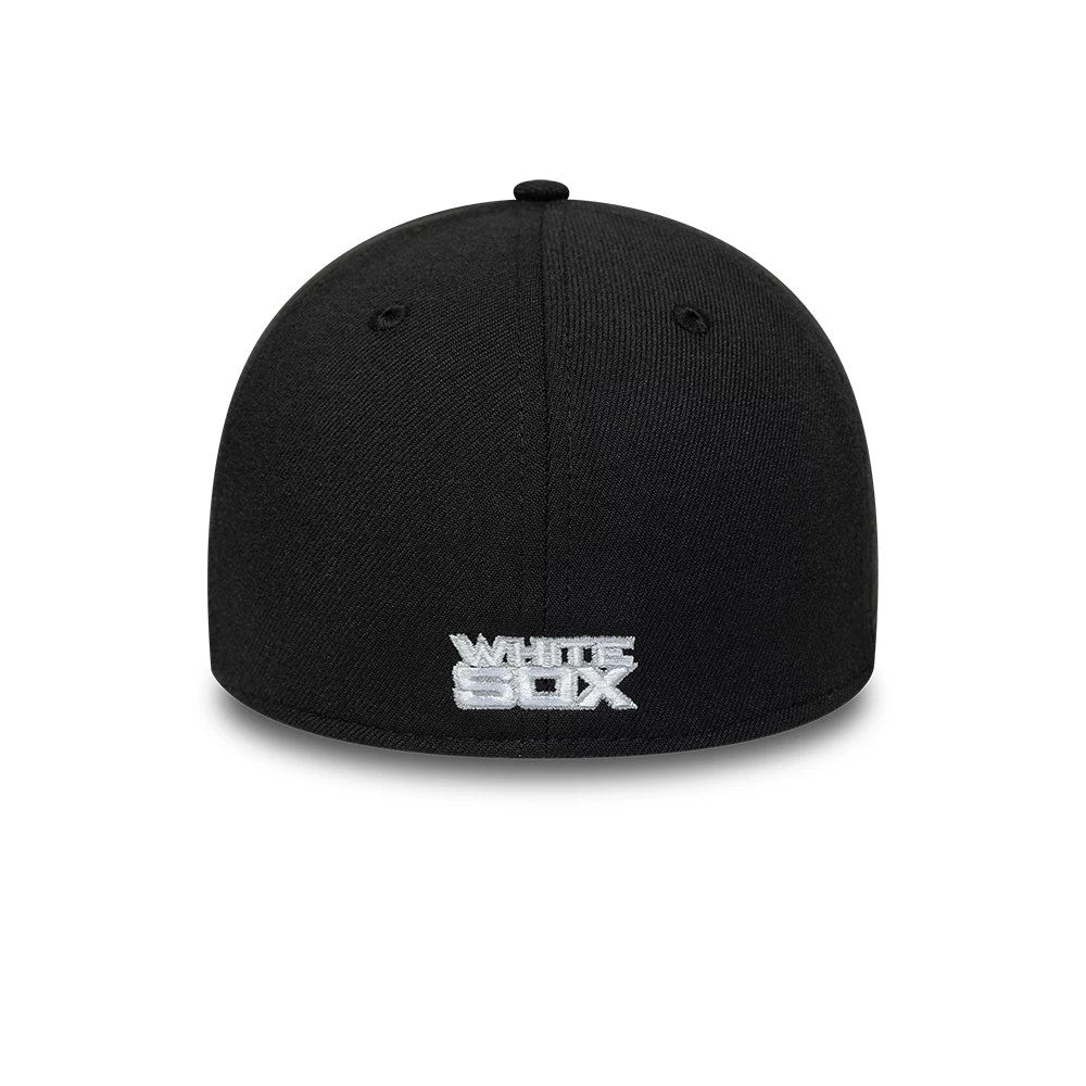 New Era Chicago White Sox MLB Classic Black 39THIRTY Stretch Fit Cap