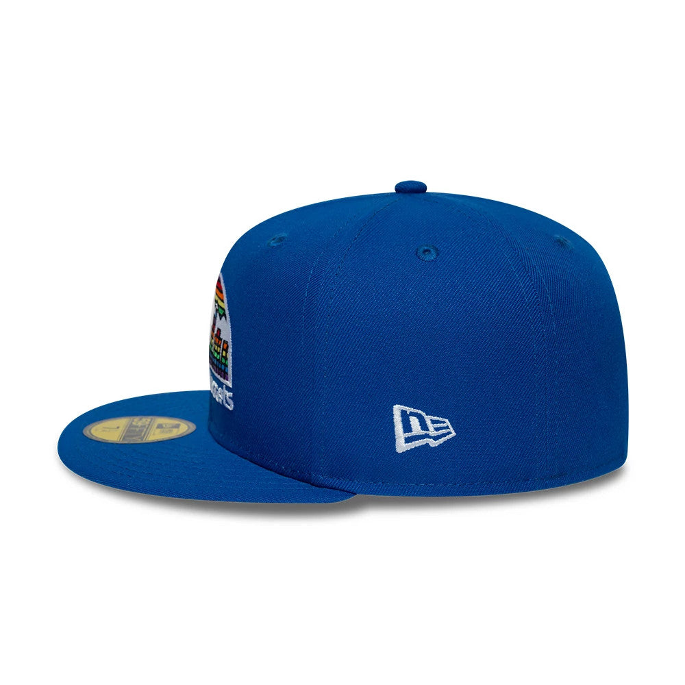 New Era Denver Nuggets NBA Hardwood Classic Blue 59FIFTY Fitted Cap