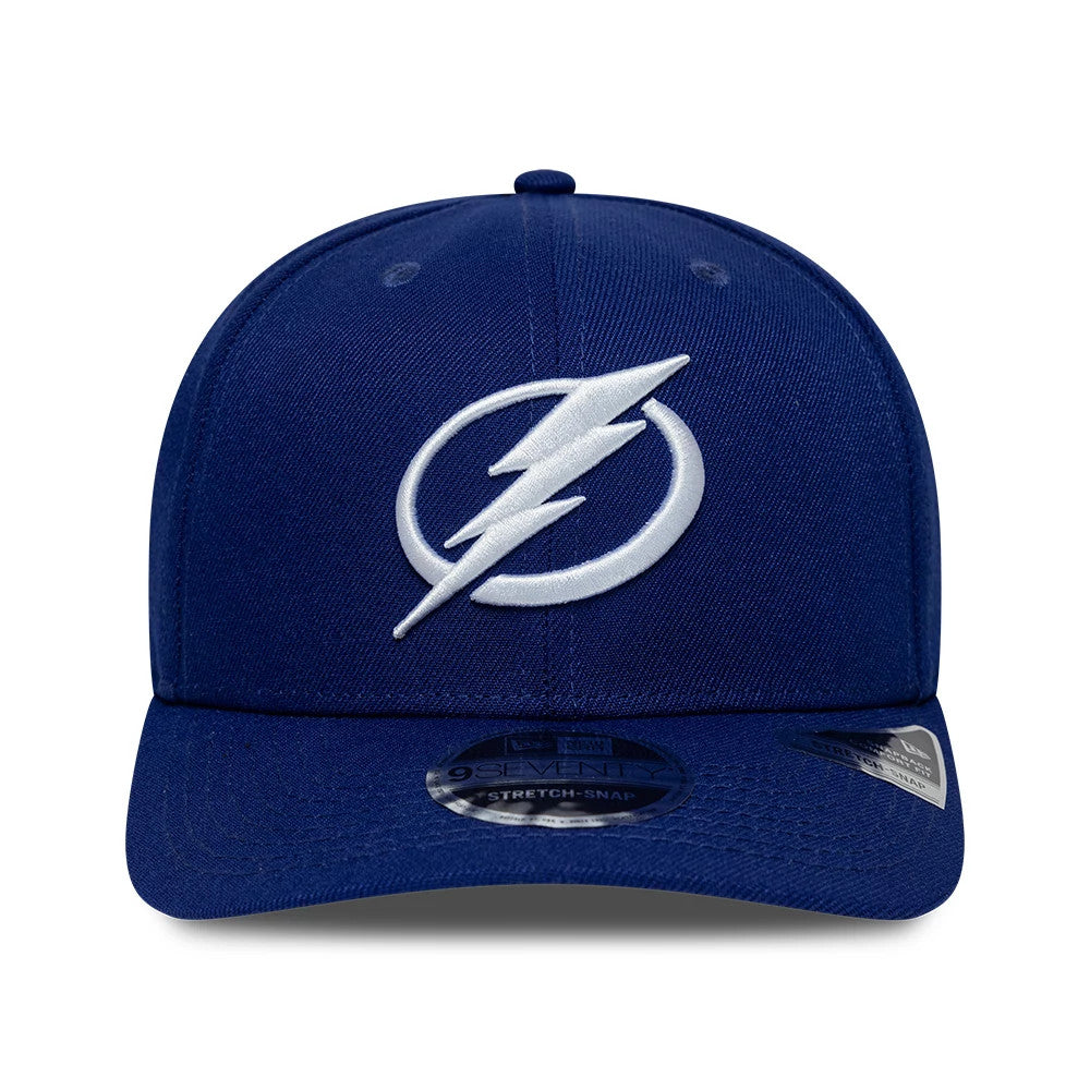 New Era Tampa Bay Lightning NHL Team Blue 9SEVENTY Stretch Snap Adjustable Cap
