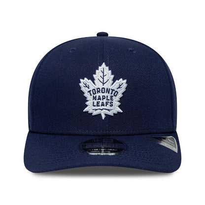 New Era Toronto Maple Leafs NHL Team Navy 9SEVENTY Stretch Snap Adjustable Cap
