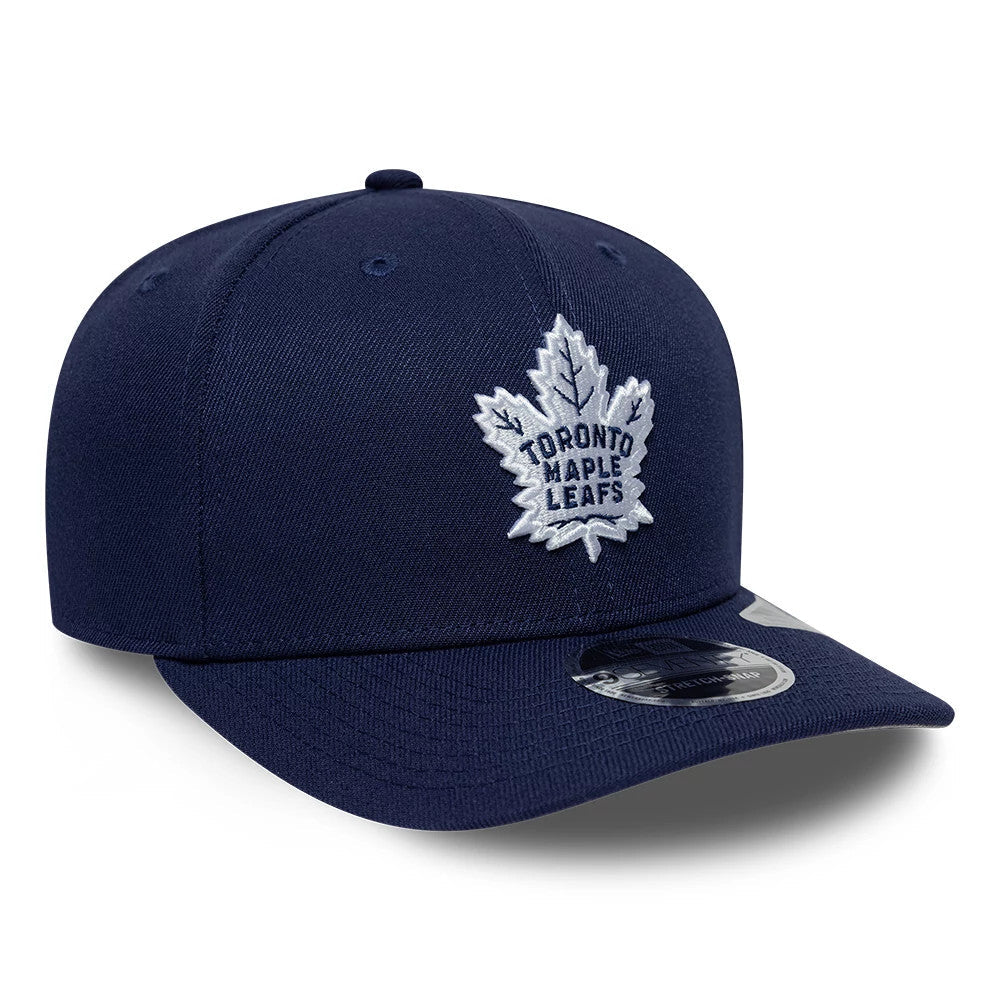 New Era Toronto Maple Leafs NHL Team Navy 9SEVENTY Stretch Snap Adjustable Cap
