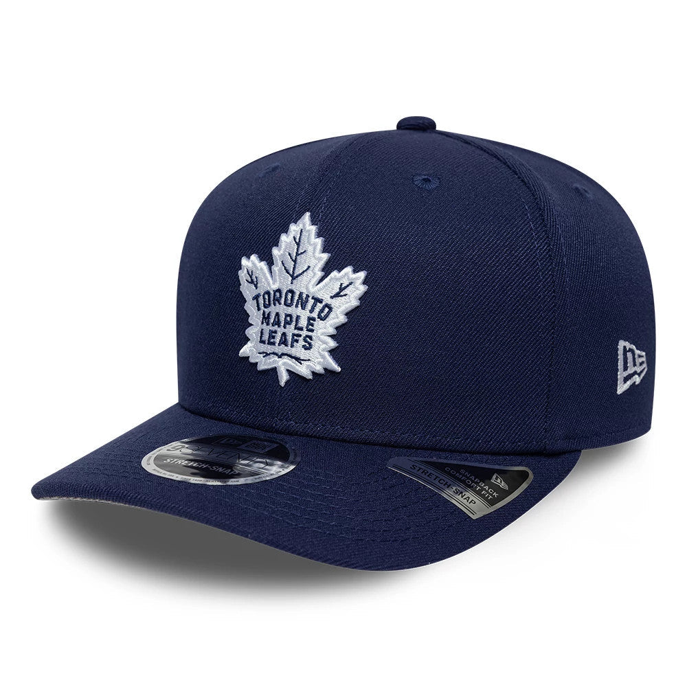 New Era Toronto Maple Leafs NHL Team Navy 9SEVENTY Stretch Snap Adjustable Cap