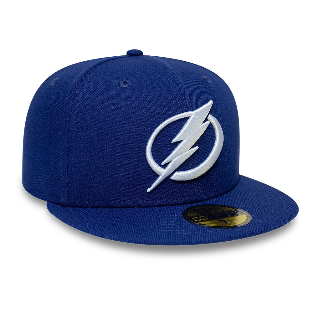 New Era Tampa Bay Lightning NHL Basic Dark Blue 59FIFTY Fitted Cap