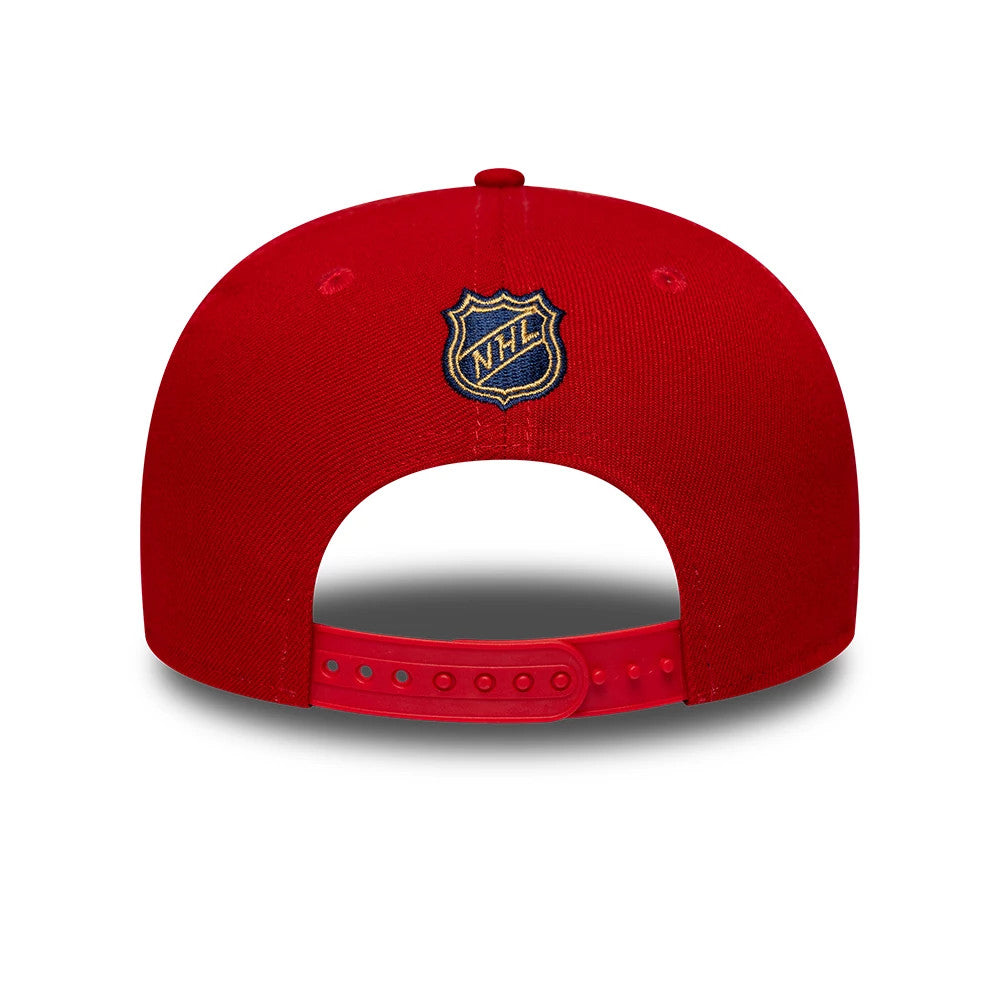 New Era Florida Panthers NHL Team Red 9SEVENTY Stretch Snap Adjustable Cap